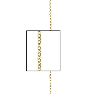 18K Solid yellow Gold Mini Rollo Chain 16 inches 1 mm , Amalia Jewelry