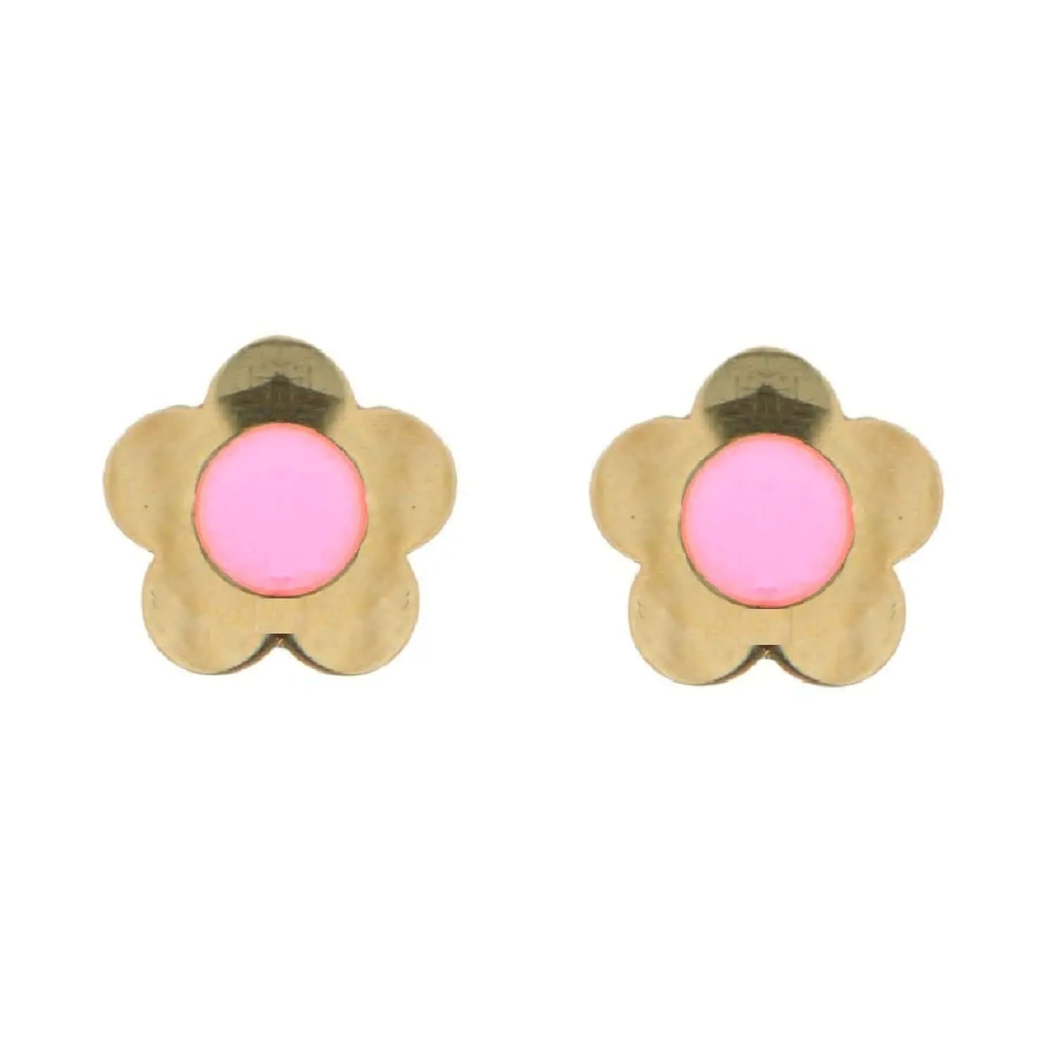 LV Fine Jewellery Star Blossom Earrings Studs with Diamonds in 18K Pink Gold